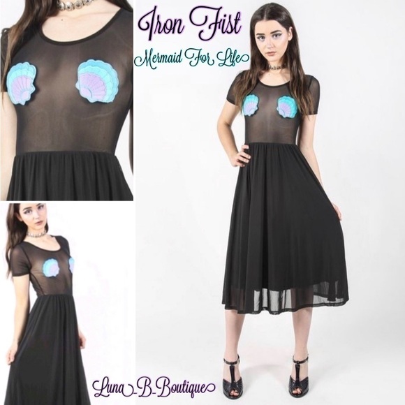 ⚡️🆕🧜‍♀️NWT Iron Fist “Mermaid for Life” Dress⚡️ - Picture 4 of 13